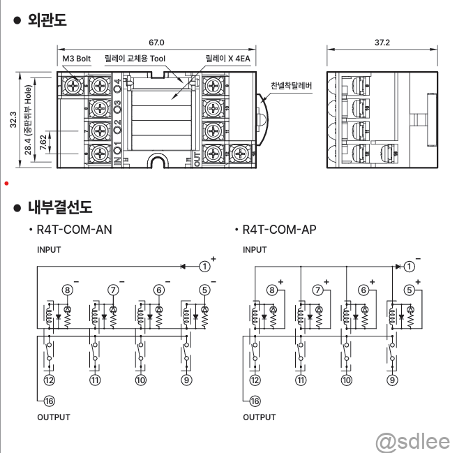 R4T-16P Relay Board Wiring